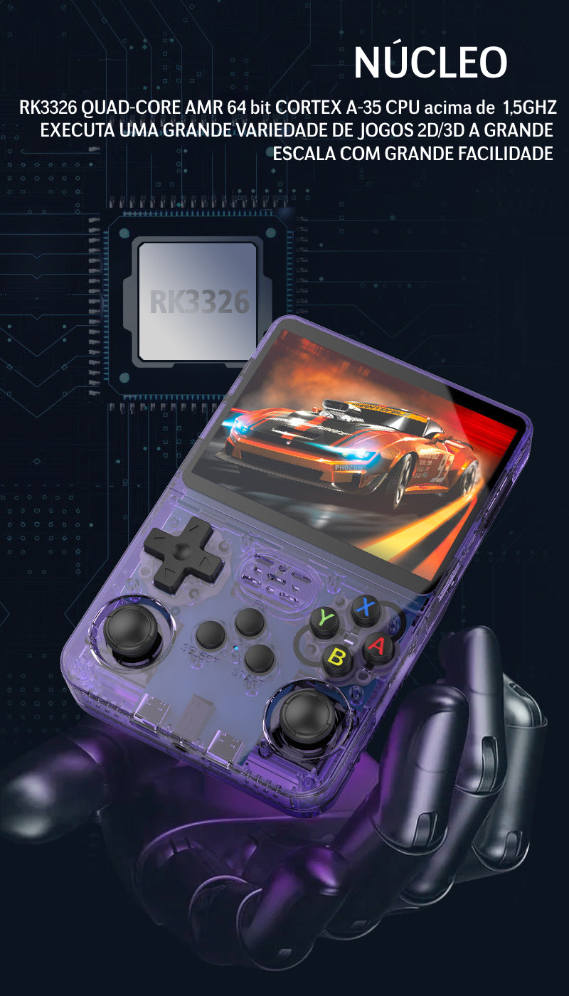 Videogame Retrô 64G Portátil R36S 